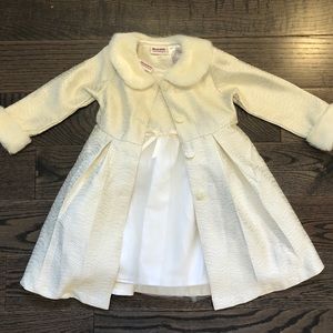 Blueberi boulevard 2PC dress and jacket set